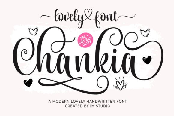 Chankia: A Script Font for Elegant Web Design