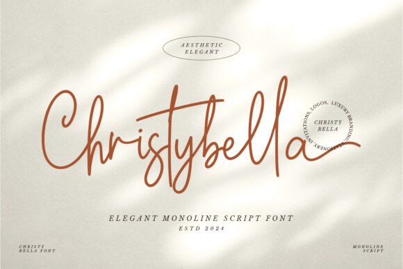 Christybella: A Script Font That Elevates Web Design