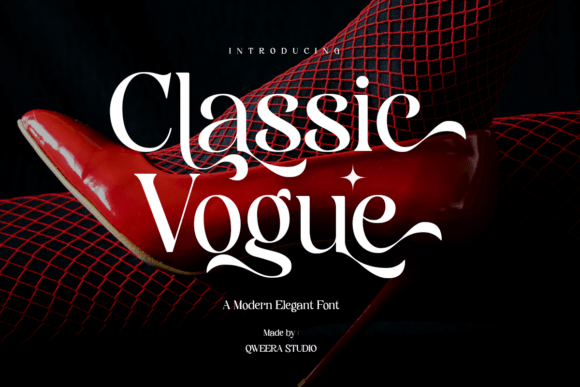 Classic Vogue: A Font That Elevates Every Handmade Detail
