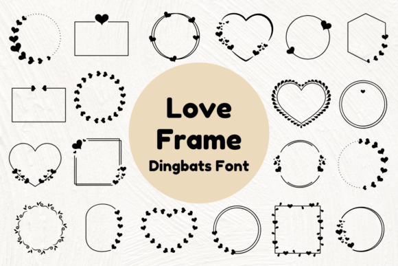 Love Frame: A Versatile Font for Creative Crafters