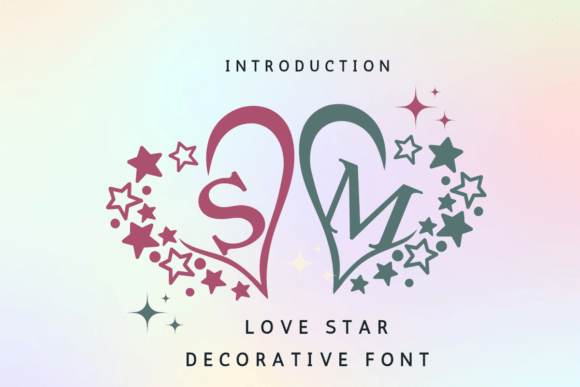 Love Star Monogram: A Font That Elevates Branding