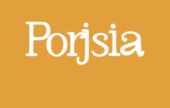 Porjsia: A Serif Font That Elevates Your Brand