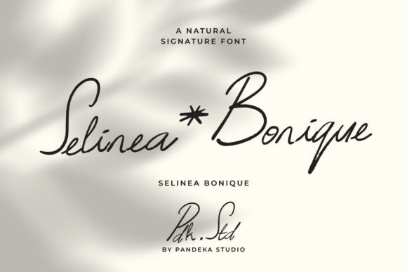 Selinea Bonique: A Script Font for Modern Web Design