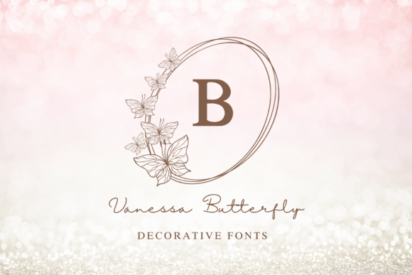Vanessa Butterfly Monogram: A Font That Elevates Brand Identity