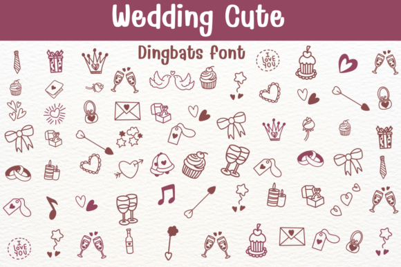 Wedding Cute 1: A Font That Elevates Your Brand