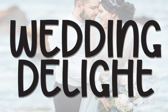 Wedding Delight: A Font for Crafting with Style and Substance